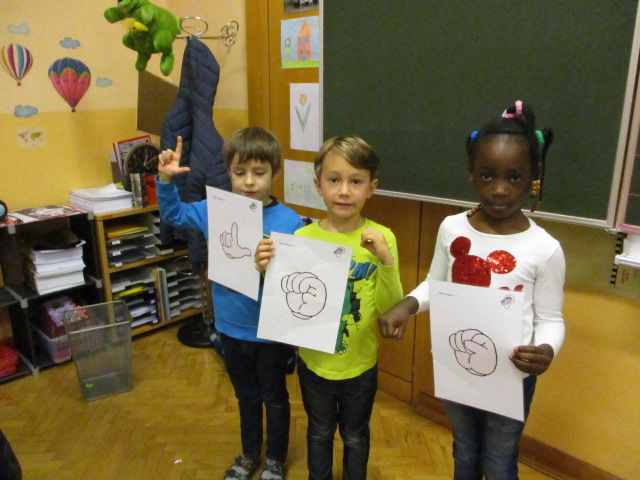 Wir sagen das Wort: "LOS"