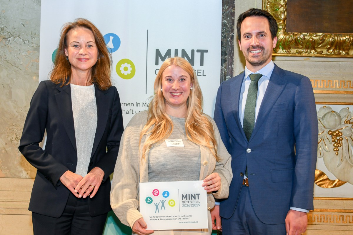 Verleihung des MINT-Gütesiegels